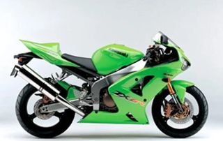 FULL FAIRING ΣΕΤ ΠΛΑΣΤΙΚΑ KAWASAKI ZX6R 2003-2004 ΠΡΑΣΙΝΟ ΛΕΙΠΟΥΝ 2 ΚΟΜΜΑΤΙΑ