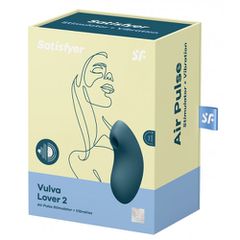 Δονητής Satisfyer Vulva Lover 2 ΜΠΛΕ-thumb-1