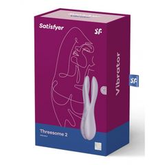 Satisfyer Threesome 2 Βιολετί Δονητής