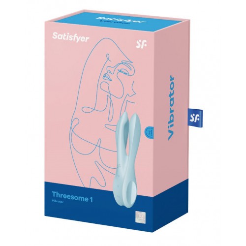 Satisfyer Threesome 1 Δονητής Ανοικτό Μπλε