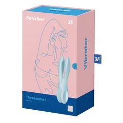 Satisfyer Threesome 1 Δονητής Ανοικτό Μπλε