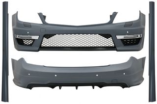 MERCEDES C CLASS W204 2011-2015 C63 AMG LOOK BODYKIT-thumb-2