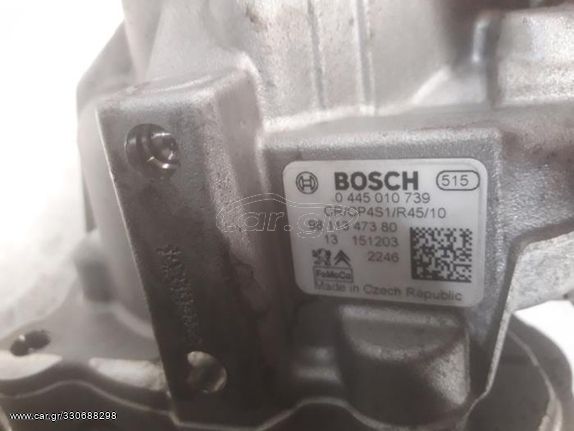 PEUGEOT 3008 0445010739 9611847380 1.6 HDI ΑΝΤΛΙΑ ΠΕΤΡΕΛΑΙΟΥ BOSCH 0445010579 0045010578 1612775880 9803895580 9809631480 9811347380 9611347380