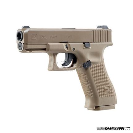 Αεροβόλο Πιστόλι UMAREX Glock 19X Coyote Blowback CO2 4.5mm (5.8367) 