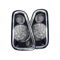 Πισινά Φανάρια Set Για Mini Cooper (R50/52/53) 01-04 Led Μαύρο/Χρώμιο Ciraya AutoEuro