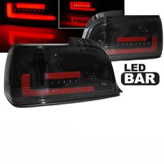 Πισινά Φανάρια Set Για Bmw 3 E36 Coupe/Cabrio 90-99 Led Bar Μαύρα/Φιμέ Reliable Auto Parts AutoEuro