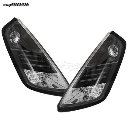 Πισινά Φανάρια Set Για Fiat Grande Punto 05-09 Led Μαύρα Sonar AutoEuro