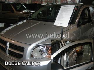 Ανεμοθραύστες για Dodge Caliber (2006+) 5 πορτο - 4 τμχ. εμπρός και πίσω AutoEuro