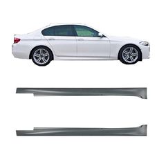 Πλαινα Μασπιέ Για Bmw 5 F10/F11 10-17 M5 / M-Tech Look Από Abs Πλαστικό 2 Τεμάχια AutoEuro