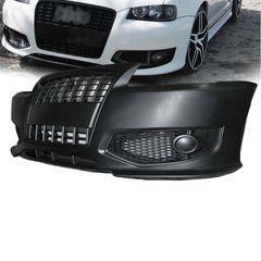 Μπροστινός Προφυλακτήρας Για Audi A3 8L 96-03 RS3 Look Με Μαύρη Μάσκα AutoEuro