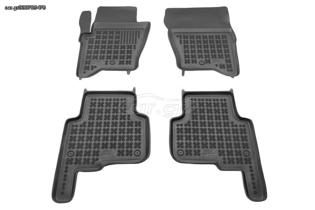 Λαστιχένια πατάκια Rezaw Plast για Land Rover Discovery 3 (2004-2008) - τύπου σκαφάκι - 4τμχ. AutoEuro