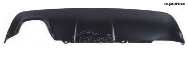 Diffuser για πίσω προφυλακτήρα M pack BMW E60 sedan / combi (2003-2010) - μονό - Taiwan AutoEuro