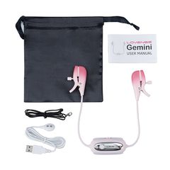 Lovense - Gemini App-controlled Vibrating Nipple Clamps-thumb-4
