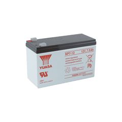 Επαναφορτιζόμενη Μπαταρία Μολύβδου Yuasa NP7-12 D 7Ah 12V (Με Φαρδύ Πόλο)