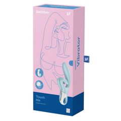 Satisfyer Touch me Δονητής Κουνέλι Μπλε-thumb-4