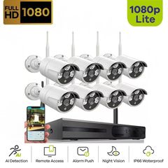 8 ΚΑΜΕΡΕΣ P2P 3.0MP AI Camera Set