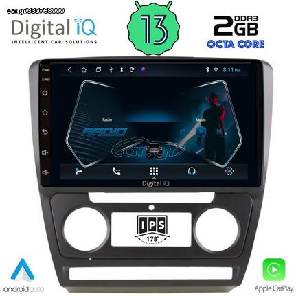 DIGITAL IQ RTC 5595_CPA (10inc) MULTIMEDIA TABLET OEM SKODA OCTAVIA 5 mod. 2005-2012