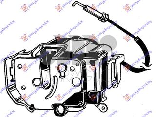 Κλειδαρια Πορτας Εμπρος ΗΛΕΚΤ/ΚΗ (4pins) Δεξια Fiat Panda New 12- - 295007221