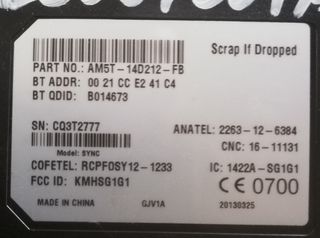 ΕΓΚΕΦΑΛΟΣ BLUETOOTH FORD FOCUS 2011-2018 (EG)-thumb-1
