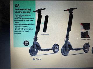 Ηλεκτρικά Πατίνια iSEN 2026 CYCLO  X8 Electric Scooter-thumb-1