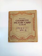 "Wills΄s cigarette picture card album Speed series " της δεκαετίας του '30.