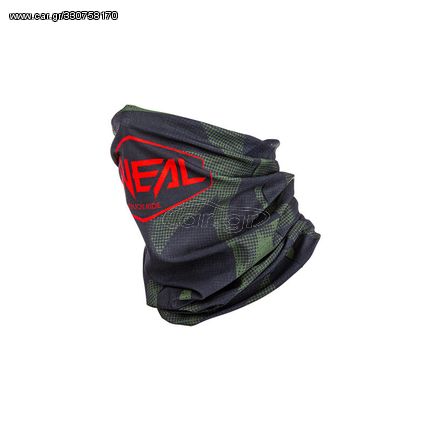 Κωδ.231182 Φουλαρι TUBE ONeal Neckwarmer Covert μαύρο/πράσινο τηλ.215-215-8211