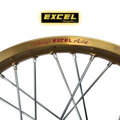 ΖΑΝΤΕΣ EXCEL 1.40 / 1.60  ΧΡΥΣΕΣ ΜΕ ΝΙΚΕΛ ΑΚΤΙΝΑ HONDA ASTREA 110 / HONDA WAVE 110
