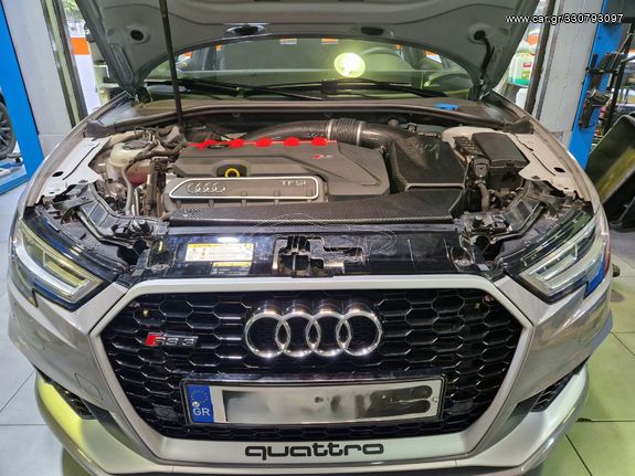 Unitronic Audi RS3/TTRS σετ carbon εισαγωγή αέρα 4 ίντσες με Turboinlet