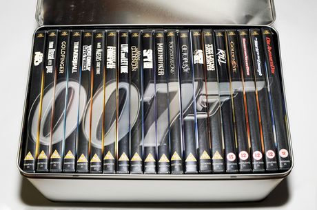 The James Bond Collection - 007 - 20 Disc Box Set [DVD] - Tin Box - Ταινίες 