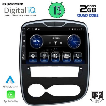 DIGITAL IQ BXH 3545_CPA (10inc) MULTIMEDIA TABLET for RENAULT CLIO mod. 2016> | Pancarshop