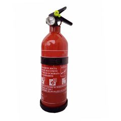 Πυροσβεστήρας Κόνεως Ξηρής Σκόνης 1kg ABC Με Μανόμετρο Και Πλαστική Βάση Amio OG60179