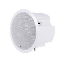 GLOBOSTAR® FDB C800T 98013 Χωνευτό Παθητικό Ηχείο Εγκαταστάσεων με Μετασχηματιστή 100V & 8Ω - 50W RMS (100W Peak) - 1 x 8 Inches LF & 1 x 1 Inches HF - IP20 - Λευκό - Μ28 x Π28 x Υ19.1cm / Q24.5 x 17.