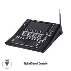 GloboStar® FDB F260 98023 Multifunctional Digital Mixer Audio Console 24Ch - Επαγγελματική Ψηφιακή Κονσόλα Ήχου 16Ch Audio In / 8Ch Audio Out / 8Ch BUS Out - Οθόνη Αφής 10 HD - Wifi Smart System - UDP