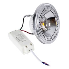 GLOBOSTAR® DARKO 60382 Σποτ AR111 LED 14W 1638lm 40° AC 220-240V IP20 Φυσικό Λευκό 4500K Dimmable - Indirect Anti-Glare Reflector - Bridgelux High Lumen COB Gen2 & TÜV SÜD Driver - Μ11.1 x Π11.1 x Υ6.