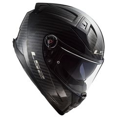 LS2 FF811 Vector II Carbon Solid Gloss-thumb-1