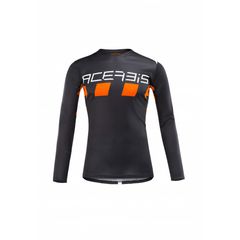 Αcerbis Checkmate MX Jersey Black Orange L-thumb-2