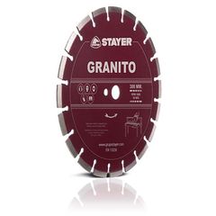 Διαμαντόδισκος για  γρανίτη GRANITO (máquina de banco) Stayer - Ø 300 x 25.4 H10