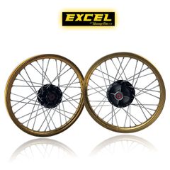 ΖΑΝΤΕΣ ΣΕΤ EXCELΧΡΥΣΕΣ ΜΕ ΝΙΚΕΛ ΑΚΤΙΝΑ  YAMAHA CRYPTON X135 / YAMAHA CRYPTON T110 / YAMAHA CRYPTON S115