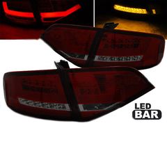 Πισινά Φανάρια Set Για Audi A4 B8 08-11 Sedan Led Bar Κόκκινο/Smoke Sonar