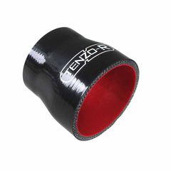 Κολάρο Σιλικόνης Tenzo-R Με Ruducer Από Φ76mm Σε Φ64mm Μαύρο-Κόκκινο