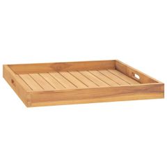 Δίσκος Σερβιρίσματος 60 x 60 εκ. από Μασίφ Ξύλο Teak 315458