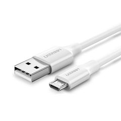 Ugreen Regular USB 2 to micro USB Cable Λευκό 2m (60143)