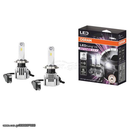 Λάμπες Led H7/H18 Osram 12volt 21watt LEDriving HL Intense ≙  6000k 64210DWINT-2HFB 2 Τεμάχια