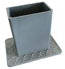 ΤΑΡΑΤΣΟΧΩΝΟ 60Χ10 PVC-U ΑΠΟΧΕΤΕΥΣΗΣ ΓΚΡΙ
