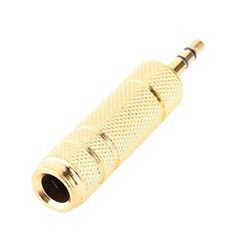 6.35MM AUX 3.5MM JACK CONNECTOR Gold TO-AD26