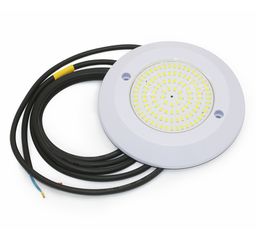 Φωτιστικό πισίνας ρητίνης LED 12VDC 10W θερμό χρώμα φωτός 3000k 590lm με διάσταση Φ13x1.5cm IP68