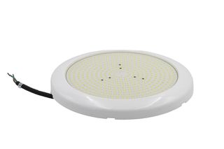 Φωτιστικό πισίνας LED SLIM ρητίνης 16W θερμό χρώμα φωτός 3000Κ με τάση 12VDC IP68 Φ21x2cm