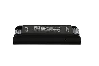 Τροφοδοτικό αλουμινίου mini για ταινίες LED 230V/12VDC 120W με προστασία από υπερθέρμανση