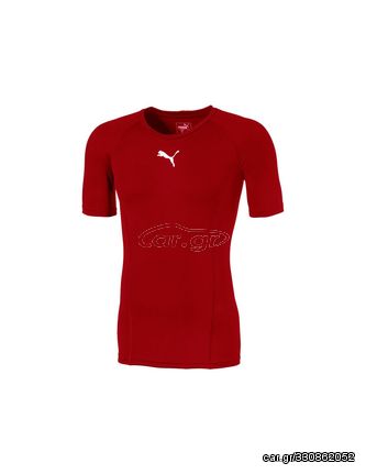 Puma Ανδρικό T-shirt Μαύρο με Λογότυπο 655918-03