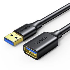 Ugreen USB 3 Cable USB-A male - USB-A female Μαύρο 0.5m (30125)